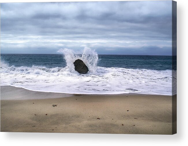 Wave Acrylic Print featuring the photograph Angel Wing Waves by Abram House