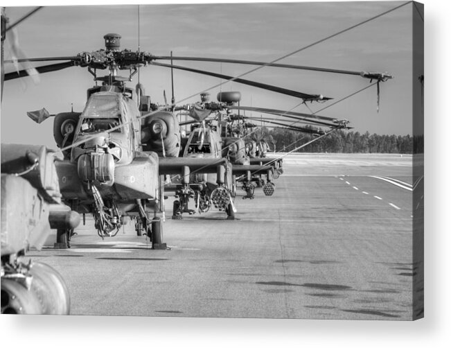 Apache Acrylic Print featuring the photograph Apaches on the Ramp 001 by Phil And Karen Rispin
