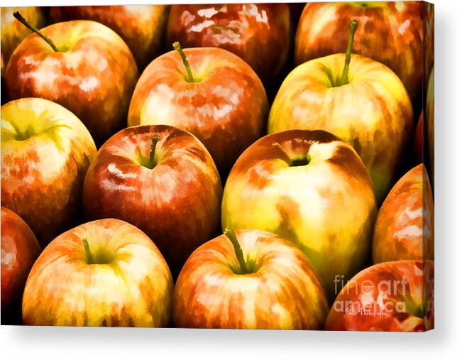 Apples Acrylic Print featuring the photograph Apple A Day by Linda Blair