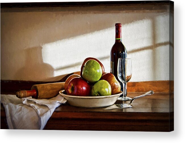 apple Pie Acrylic Print featuring the photograph Apple Pie by Cricket Hackmann