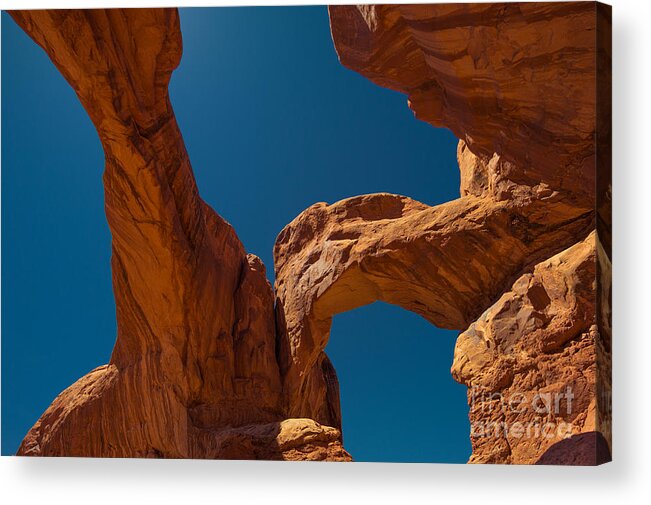 Stone Arches Acrylic Print featuring the photograph Arches NP by Juergen Klust