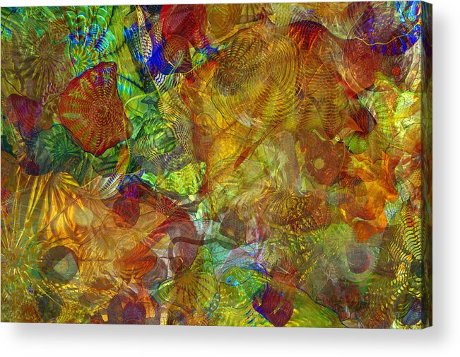 Art Acrylic Print featuring the photograph Art Glass Overlay by Tikvah's Hope