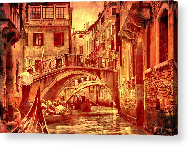 Art Acrylic Print featuring the photograph At the Arches by Greg Sharpe