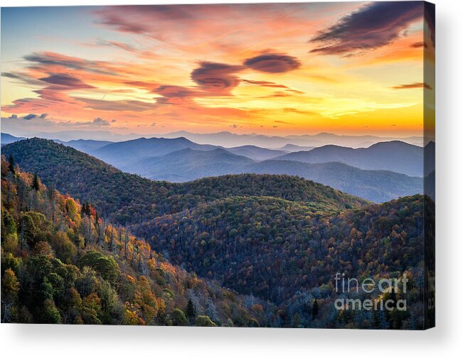 Fall Acrylic Print featuring the photograph Vibrance by Anthony Heflin