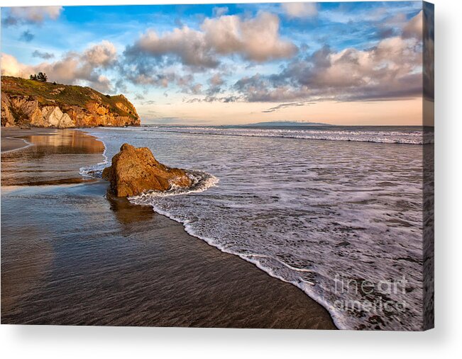 Seascape Acrylic Print featuring the photograph Avila Beach by Mimi Ditchie