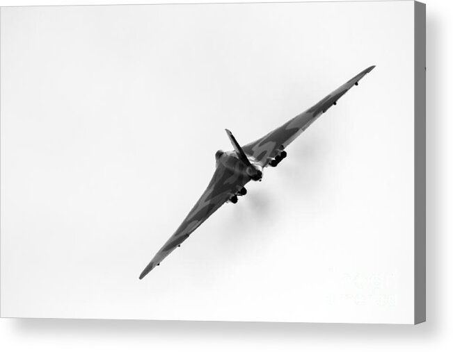 Vulcan Bomber Acrylic Print featuring the photograph Avro Vulcan XH558 by Airpower Art