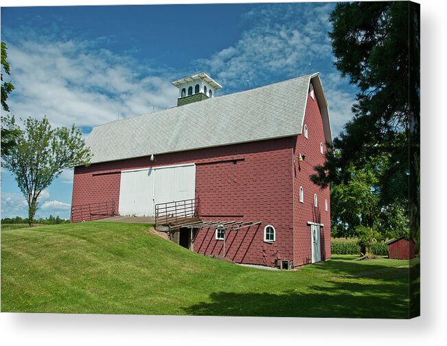 Farm Acrylic Print featuring the photograph Babcock Barn 2263 by Guy Whiteley