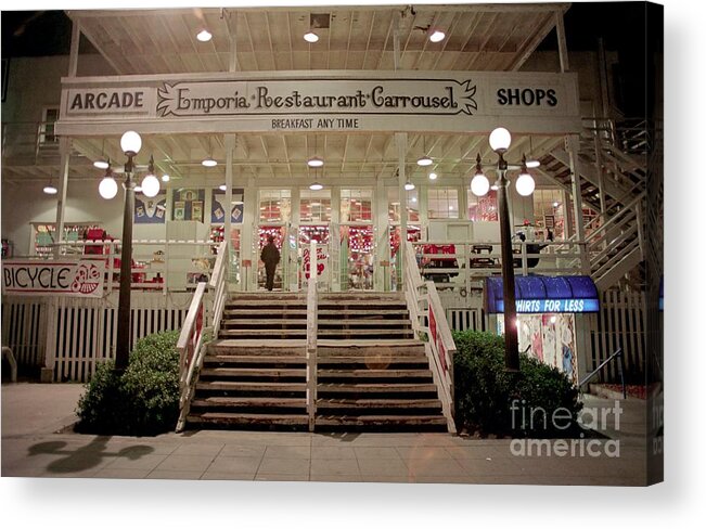 Monterey Acrylic Print featuring the photograph Back Door of the Edgewater Packing Company by James B Toy