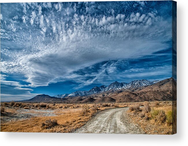 Dirt Acrylic Print featuring the photograph Backroads by Cat Connor