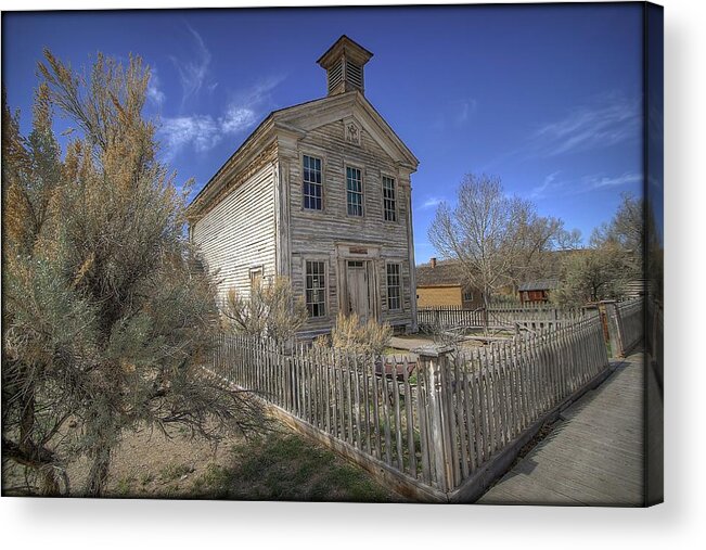 Bannack Acrylic Print featuring the photograph Bannack Lodge # 16 by Ryan Smith