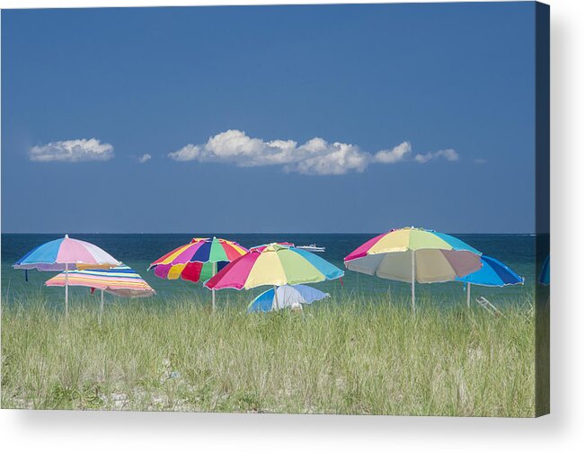 Beach Acrylic Print featuring the photograph Beach Day by Steve Myrick