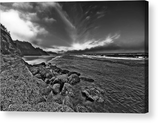 Ocean Acrylic Print featuring the photograph Beach Surf by Thomas Born