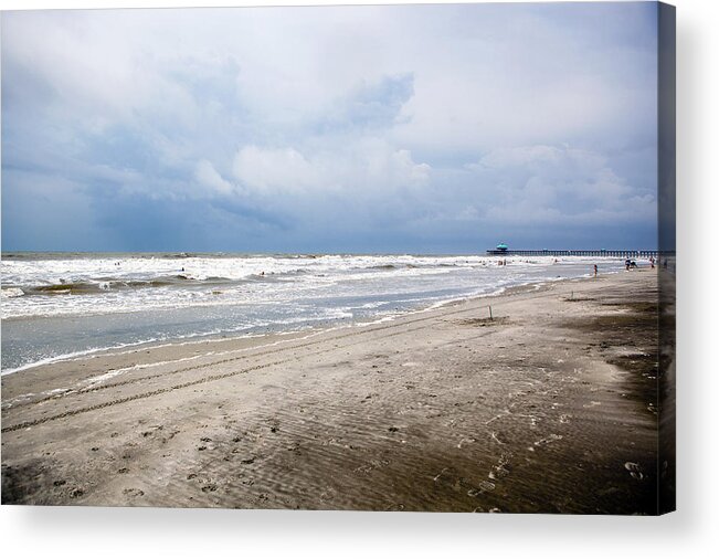 Landscape Acrylic Print featuring the photograph Before the Storm by Sennie Pierson