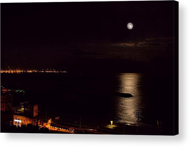 Beirut Acrylic Print featuring the photograph Beirut Nocturne by Steven Richman