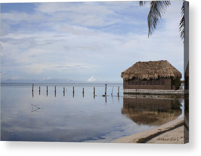 Belize Acrylic Print featuring the photograph Belize by Debby Richards