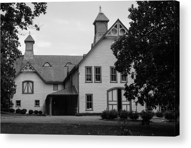 Bell Meade Mansion-carriage House-historic Acrylic Print featuring the photograph Belle Meade Mansion Carriage House by Robert Hebert