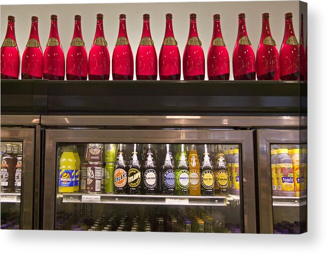 Beverage Acrylic Print featuring the photograph Beverages by Mark Harmel