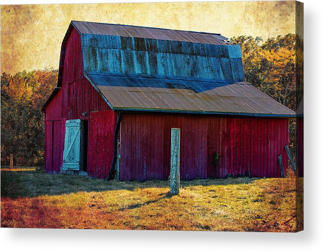 Barn Acrylic Print featuring the photograph Big Red by Bill and Linda Tiepelman