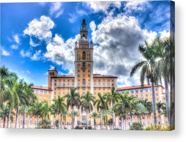 Biltmore Hotel Acrylic Print featuring the photograph Biltmore Hotel By the Gables by George Kenhan