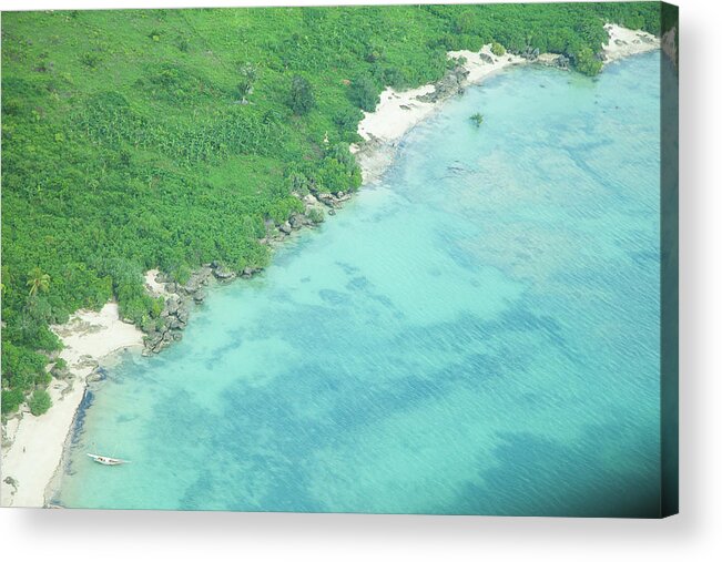Tranquility Acrylic Print featuring the photograph Birdseyeview Of Indian Ocean by Nandita