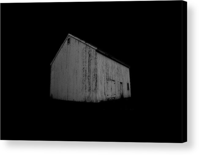 Black And White Acrylic Print featuring the photograph Blackout by Andrea Galiffi