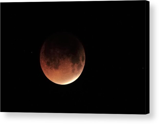 Moon Acrylic Print featuring the photograph Blood Moon by Bradford Martin