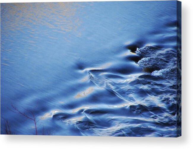 Water Acrylic Print featuring the photograph Breaking Up by Donna Blackhall