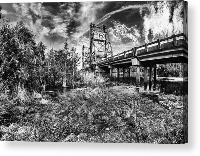 East Pearl River Acrylic Print featuring the photograph Bridge Life 2 by Raul Rodriguez