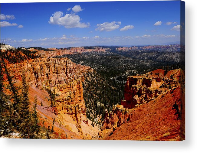 Hoodoo Acrylic Print featuring the photograph Bryce Canyon National Park by Don and Bonnie Fink