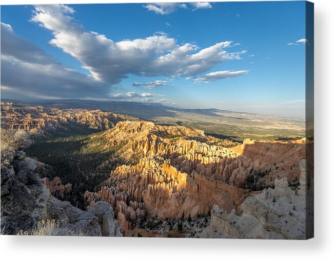 Bryce Canyon Acrylic Print featuring the photograph Bryce Canyon Point by Phil Abrams