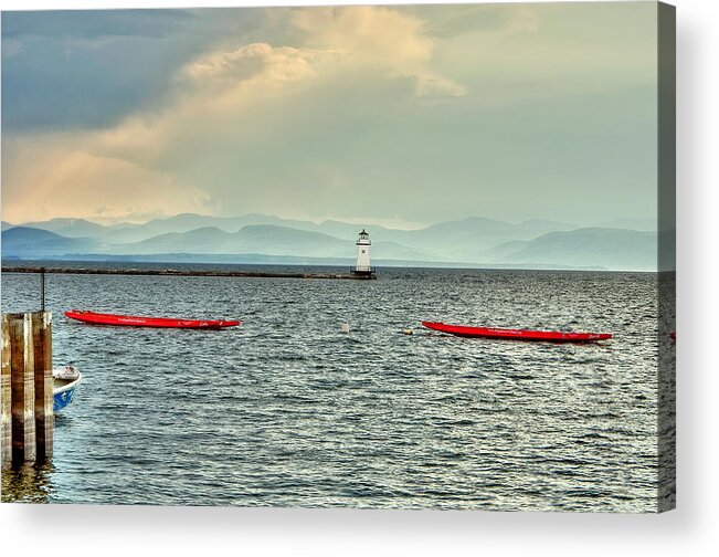 Burlington Acrylic Print featuring the photograph Burlington Light by Jim Proctor