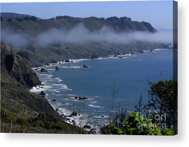 Pacific Coast Acrylic Print featuring the photograph California Coast by Aidan Moran