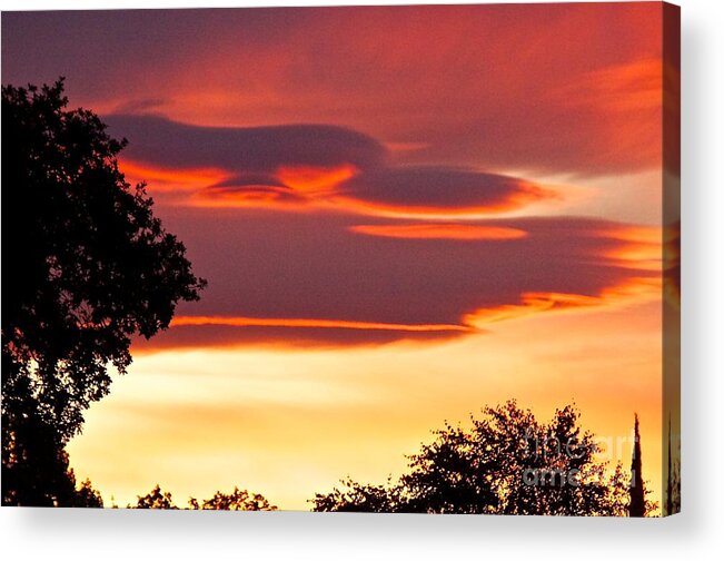 Photography Acrylic Print featuring the photograph California Sunset by Sean Griffin