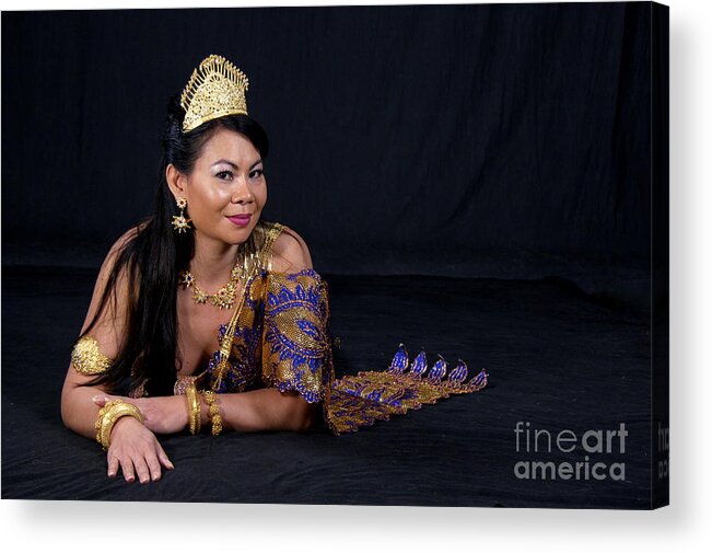 Photography Acrylic Print featuring the photograph Cambodian Bride by Sean Griffin