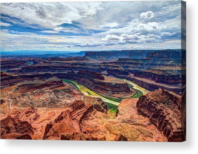 American Acrylic Print featuring the photograph Canyon Country by Chad Dutson