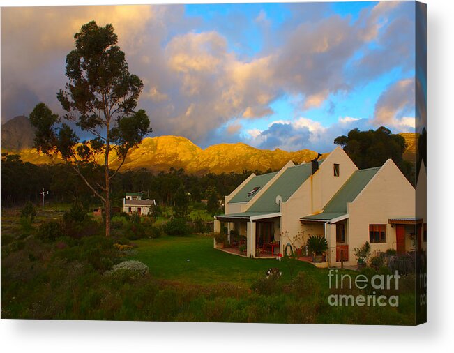 Western Cape Acrylic Print featuring the photograph Cape Sunset by Jeremy Hayden