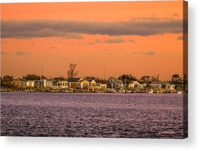 Captree Acrylic Print featuring the photograph Captree Island Dawn by Sean Mills