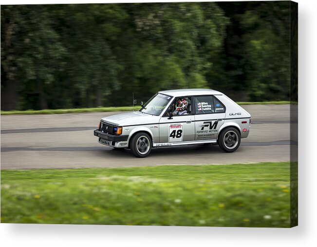 Dodge Omni Glhs Acrylic Print featuring the photograph Car No. 48 - 01 by Josh Bryant