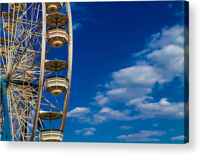 Ferris Wheel Acrylic Print featuring the photograph Carnival Fun by Jessica Brown