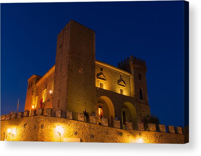 Castle Acrylic Print featuring the photograph Castle magic by AM FineArtPrints