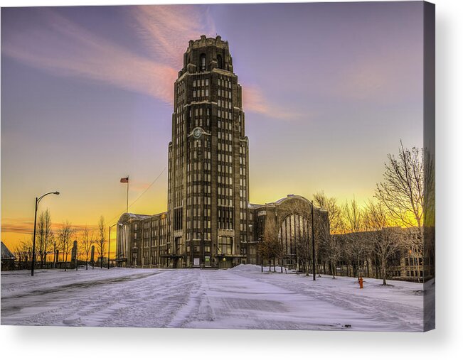 Buffalo Photographs Acrylic Print featuring the photograph Central Terminal by John Angelo Lattanzio