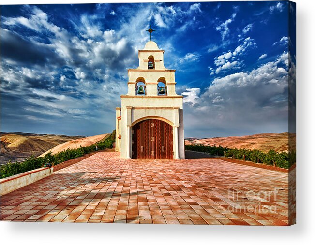Chapel Hill Acrylic Print featuring the photograph Chapel Hill by Mimi Ditchie