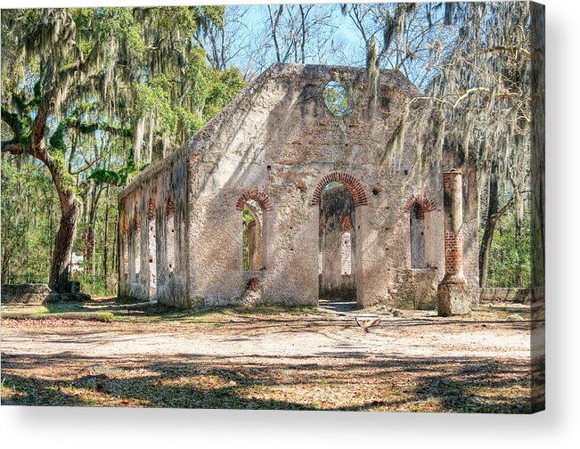 Chapel Of Ease Acrylic Print featuring the photograph Chapel of Ease - Front by Scott Hansen