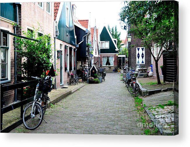 Holland Acrylic Print featuring the photograph Charming Dutch Village by Joe Ng