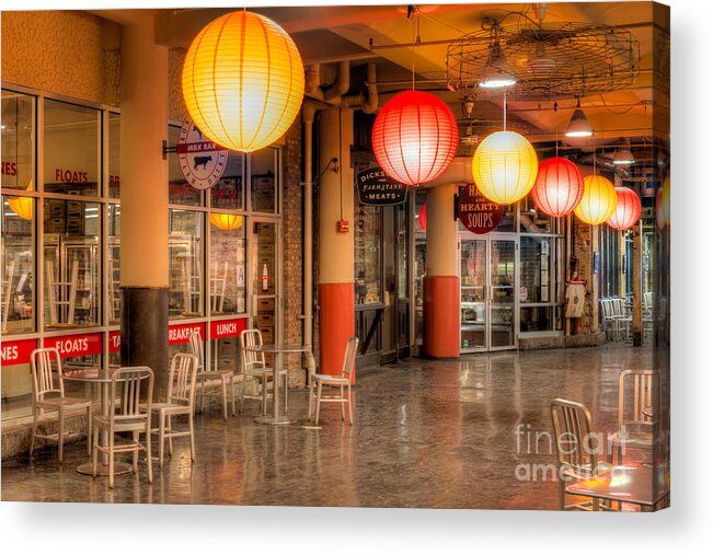 Clarence Holmes Acrylic Print featuring the photograph Chelsea Market IV by Clarence Holmes