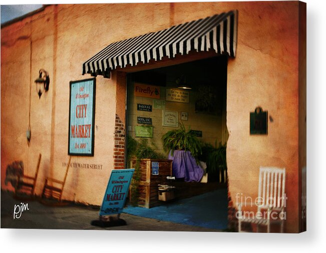 Market Acrylic Print featuring the photograph City Market by Phil Mancuso