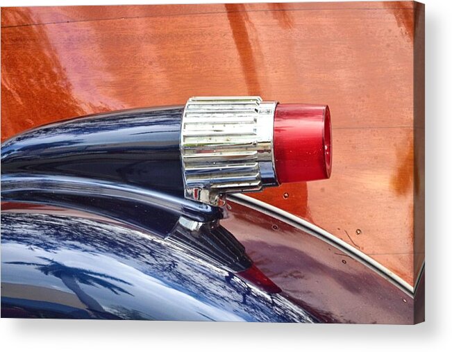 Auto Acrylic Print featuring the photograph Classic Car Art by Dart Humeston