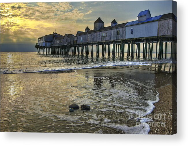 Oob Acrylic Print featuring the photograph Cleansing The Day by Brenda Giasson