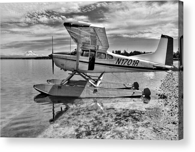 Seaplane Acrylic Print featuring the photograph Climb Aboard by Benjamin Yeager
