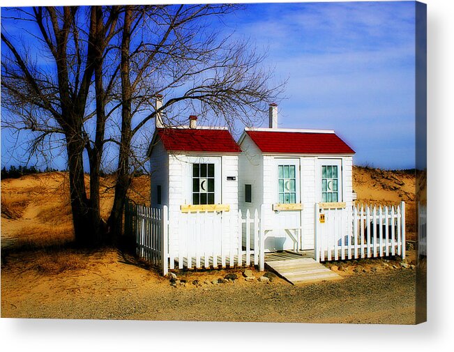 House Acrylic Print featuring the photograph Closed for the Season by Randy Pollard